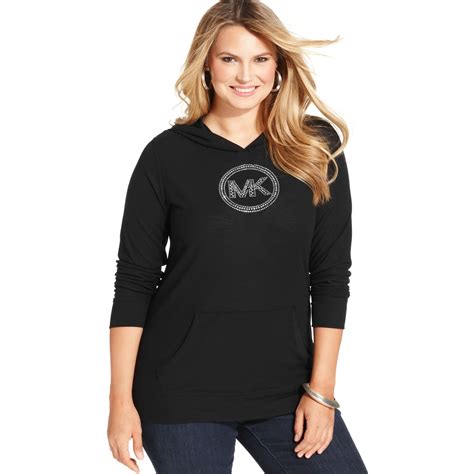 michael kors womens sweatshirt|michael kors hoodie women's.